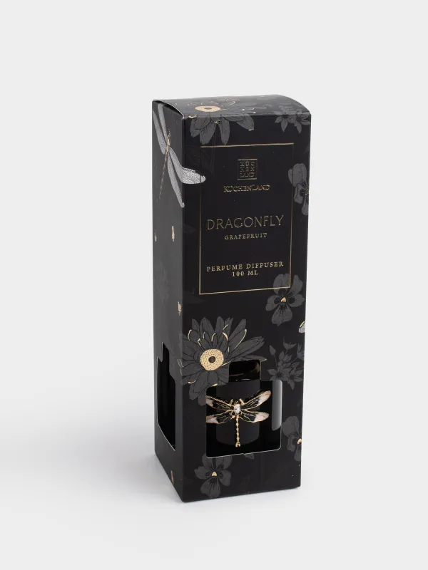 Хош иісті диффузор, 100 мл, қара, хош иіс, Инелік, Dragonfly, image-4