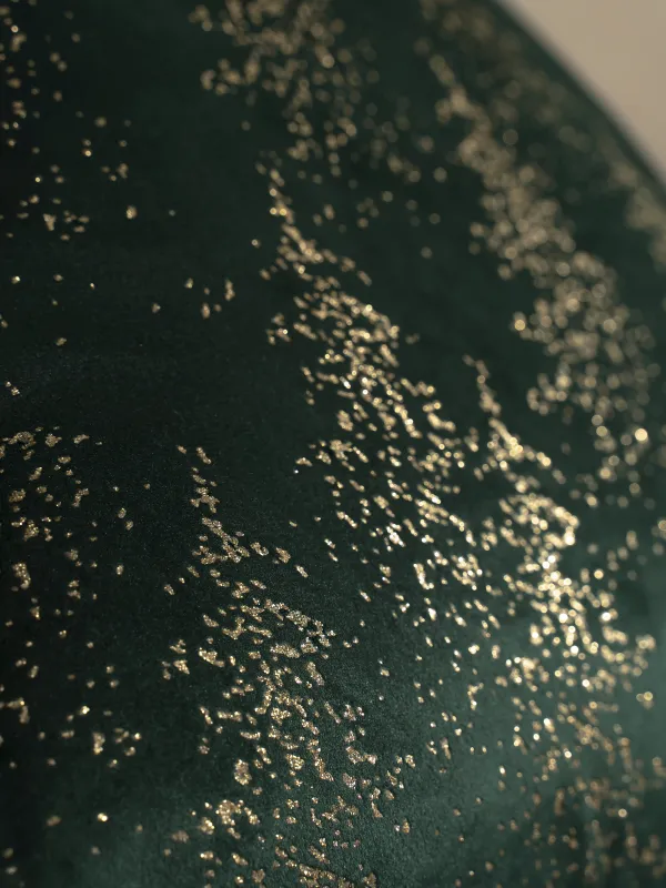 Подушка декоративная, 45х45 см, вельвет, темно-зеленая, Хвойный лес, Sparkle, image-4