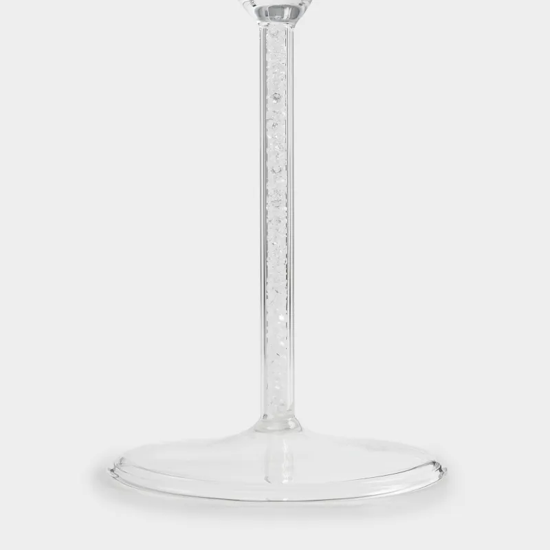 Шарап әйнегі, 450 мл, 2 дана, шыны / ринстондар, Crystal decor, image-3