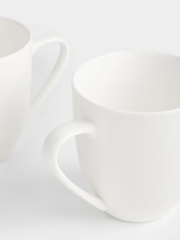 Кружка, 450 мл, 2 шт, фарфор F, белая, Ideal white, image-1