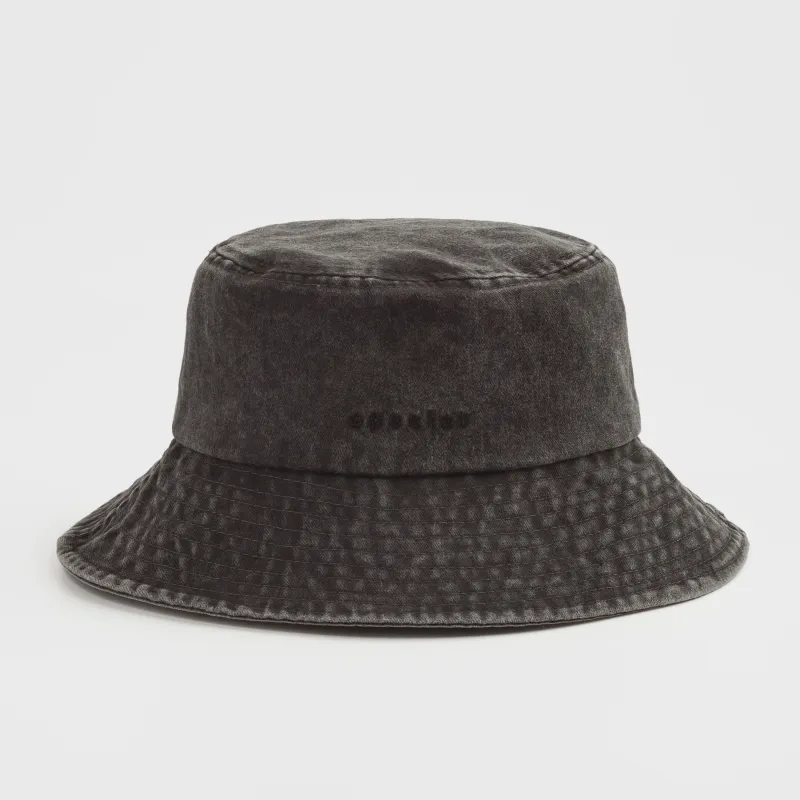 Панама бас киімі, 57 см, бірыңғай өлшем, мақта, қара, арнайы, Shore