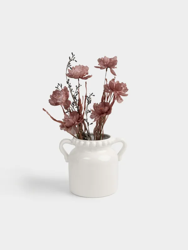 Ваза для цветов, 21 см, с ручками, Кракелюр, Antic, image-4