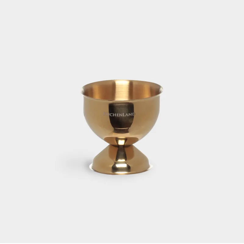 Подставка для яйца, 5 см, сталь, золотистая, Кубок, Classic gold