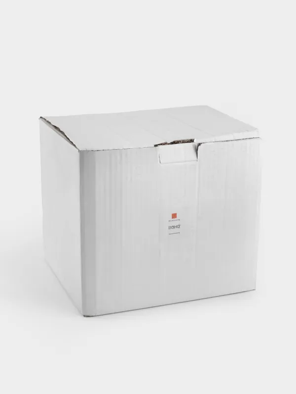 Асхана жиынтығы, 6 тұлға, 18 зат, фарфор N, сүт түсті,, Нүктелер, Boho, image-7