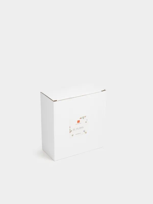 Салат ыдысы, 15х6 см, 440 мл, керамика, сүт түстес, Нәзік гүлдер, El flora, image-5