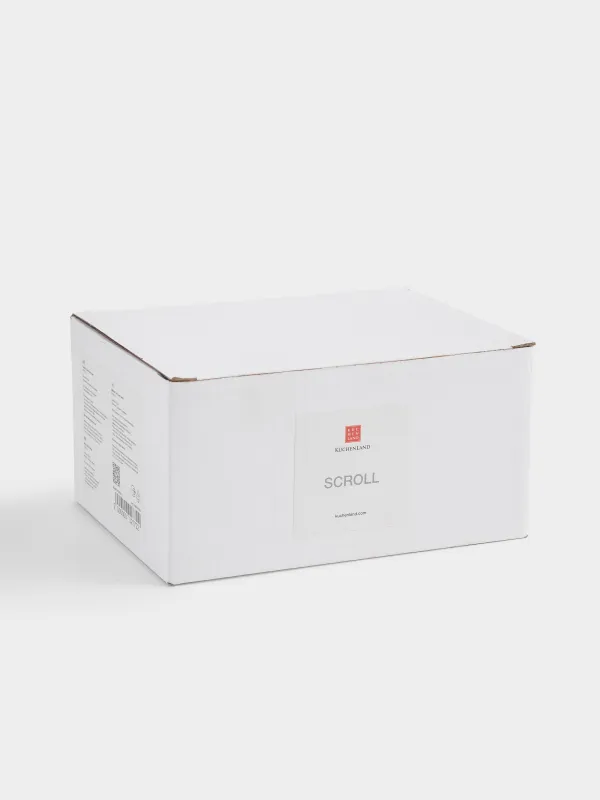 Кружка, 450 мл, керамика D, молочная, Неровный край, Scroll, image-5