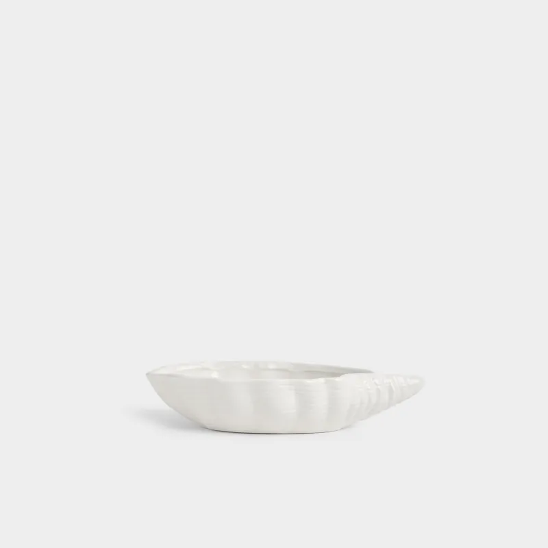 Кесе, 14х4 см, 130 мл, керамика, сүт түстес, Устрица, Shellfish, image-1