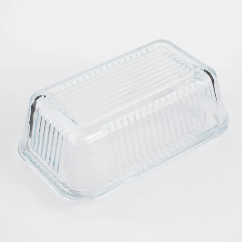 Сары май ыдысы, 17 см, Шыны Р, тікбұрышты, Ribby, image-2