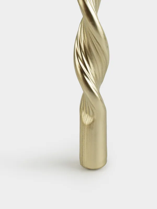 Свеча, 2 шт, 20 см, тонкая, Спираль, Spiral shape, image-2