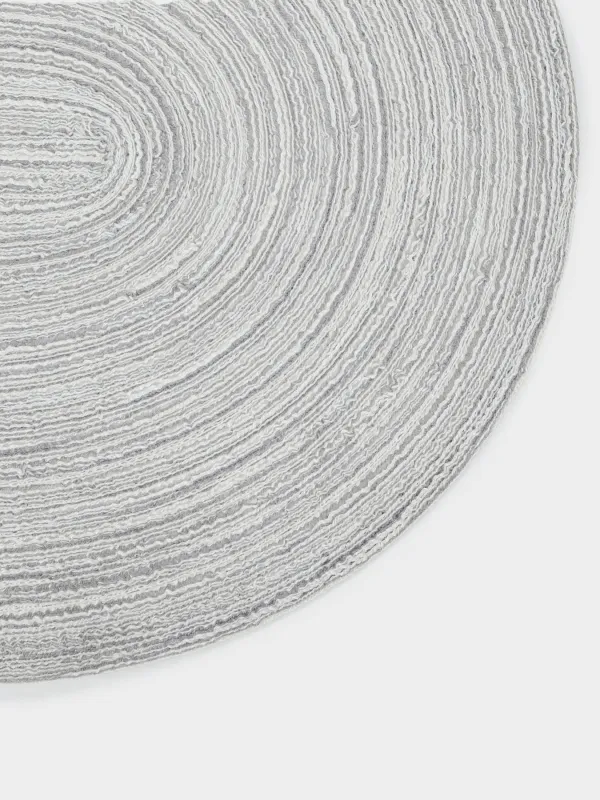 Салфетка под приборы, 30x45 см, полиэстер, овальная, песочно-бежевая, Rotary, image-2