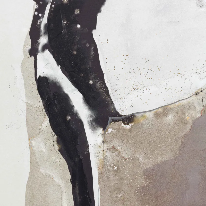 Жиектемедегі сурет, 80х120 см, кенеп, қоңыр-қара, Абстракция, Abstract, image-4