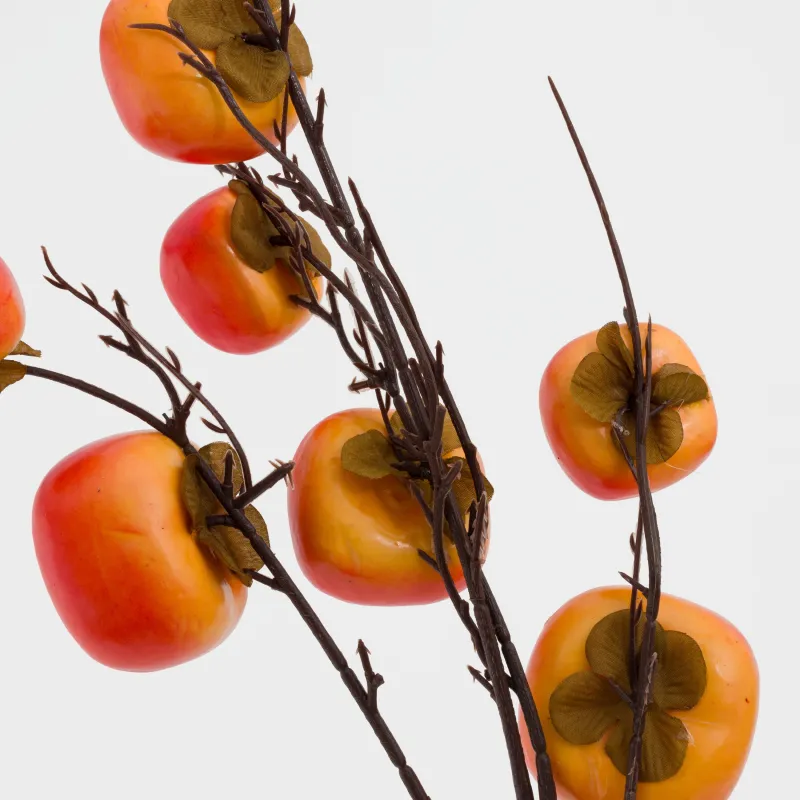 Ветка декоративная, 91 см, пенопласт/бумага, Хурма, Forest symphony decor, image-3