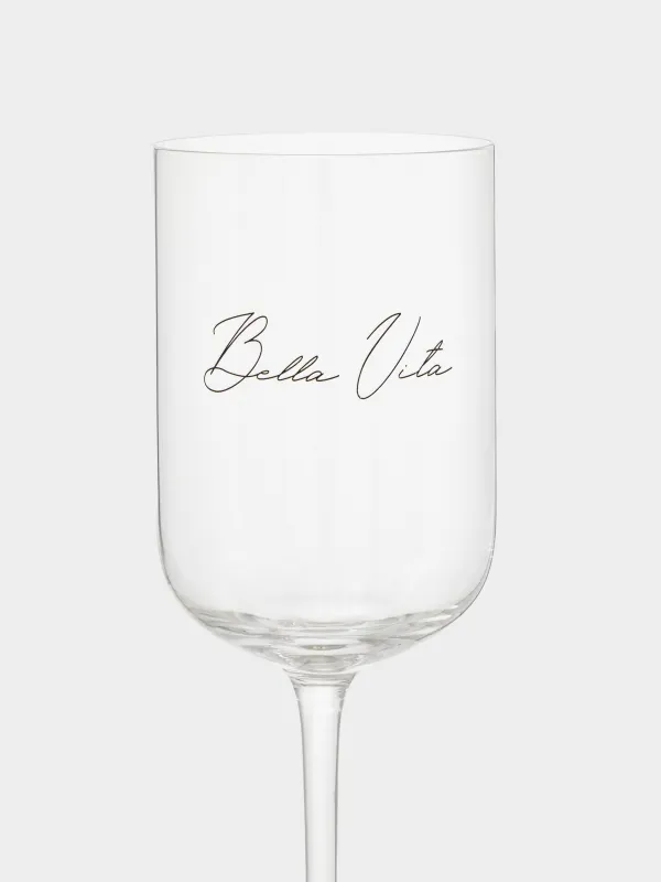 Бокал для вина, 460 мл, 2 шт, кристальное стекло, Bella Vita, Foligno                                                       , image-3