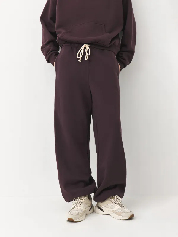 Әйелдер шалбары, өлшемі XS, мақта/полиэстер, қою қызыл, Leonie, image-2