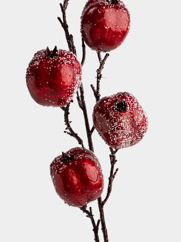 Сәндік бұтақ, 65 см, пенопласт, Анарлар, Garnet decor, image-2