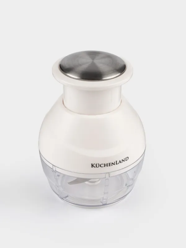 Ұсақтағыш-блендер, 9 см, механикалық, пластик / Болат, сүт, Soft kitchen, image-3
