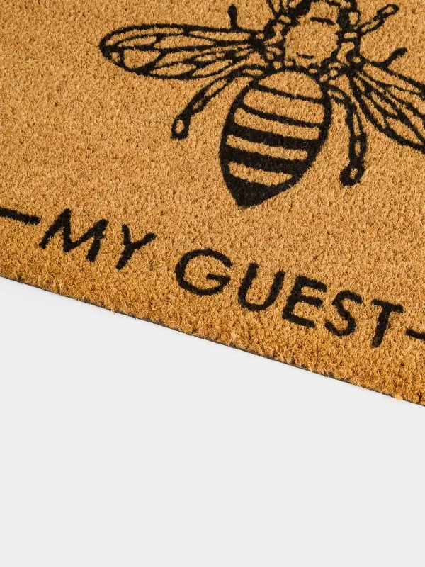 Кілемше, 45x75 см, кокос, сарғылт-қоңыр, My guest, Honey, image-2