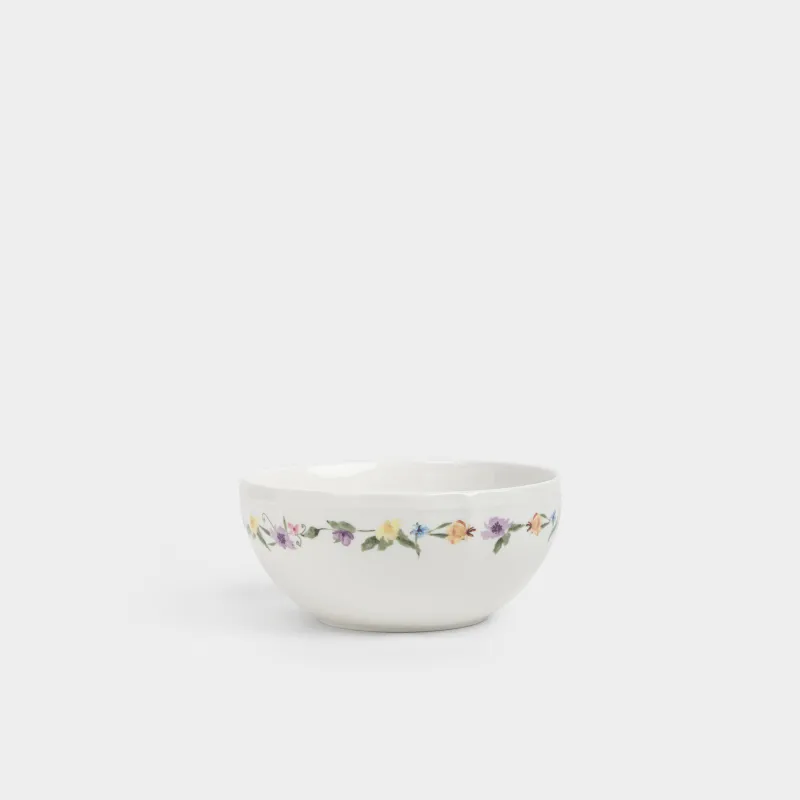 Салатник, 16х7 см, 720 мл, фарфор N, белый, Кролик и цыпленок, Rabbit Easter