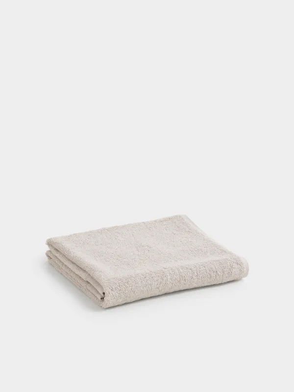 Полотенце, 70х140 см, хлопок, бежевое, Gentle cotton, image-0