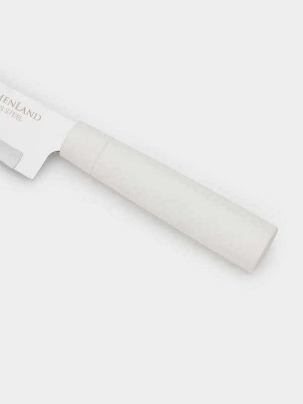 Набор ножей, 5 пр, в подставке, сталь/пластик, молочный, Course, image-2