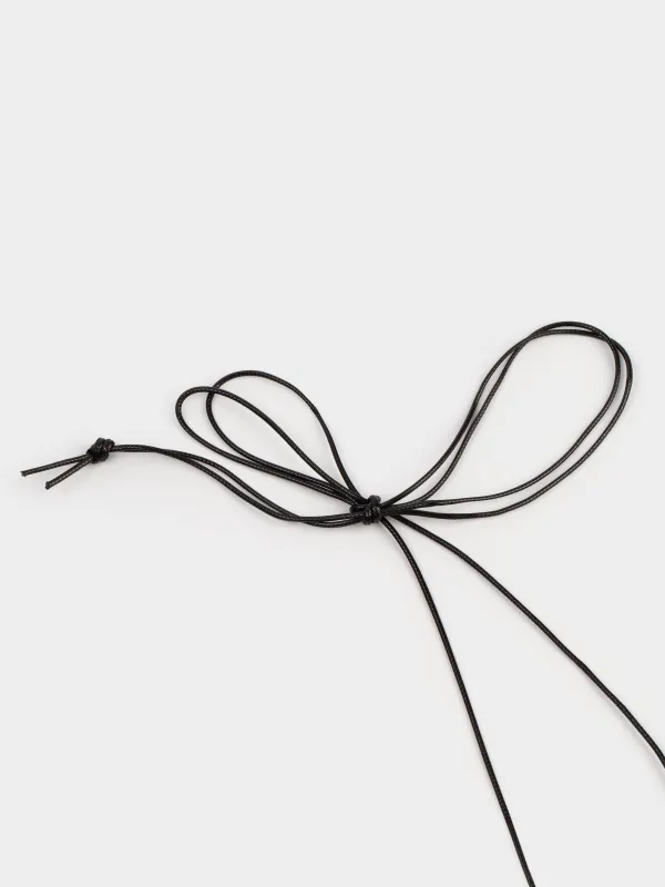 Цепочка-шнурок, 1,5 м, с подвеской, нейлон/акрил, Красная лошадь, Jewelry horse, image-2