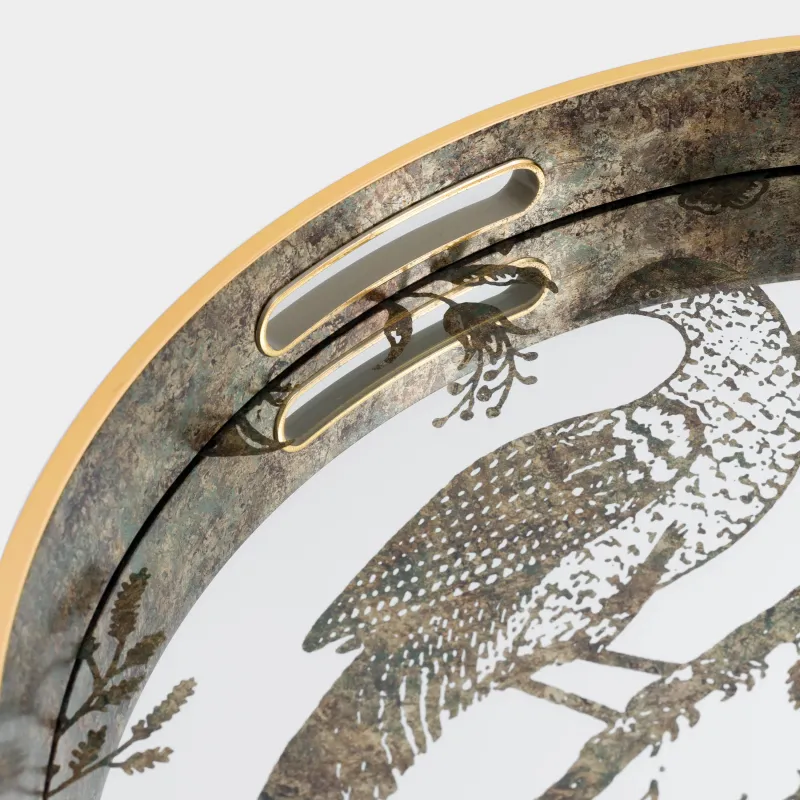 Науа, 36 см, пластик/шыны, дөңгелек, айна, Құс, Bluebird, image-7