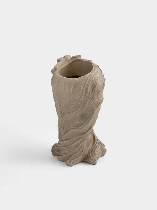 Ваза декоративная, 30 см, полирезин, молочно-бежевая, Девушка, Girls, image-2