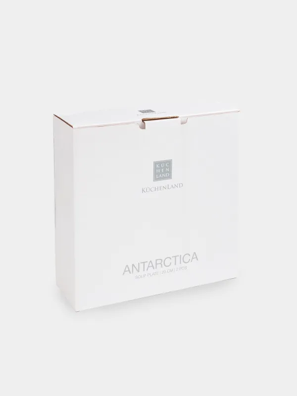Тарелка суповая, 20х4 см, 800 мл, 2 шт, фарфор F, Antarctica, image-4