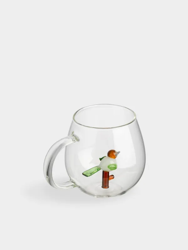 Саптыаяқ, 430 мл, шыны Б, Құс, Shape, image-1