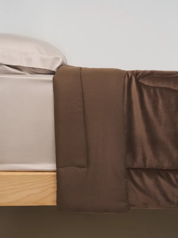 Покрывало, 220х240 см, стеганое, Пальмовые листья, Stitch velvet, image-2