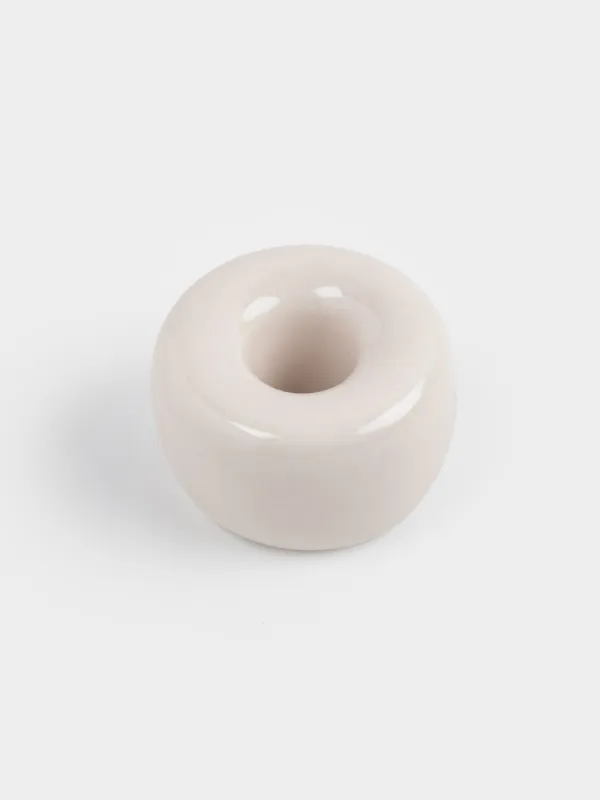 Подставка для зубной щетки, 3 см, фарфор P, молочная, Minito, image-2