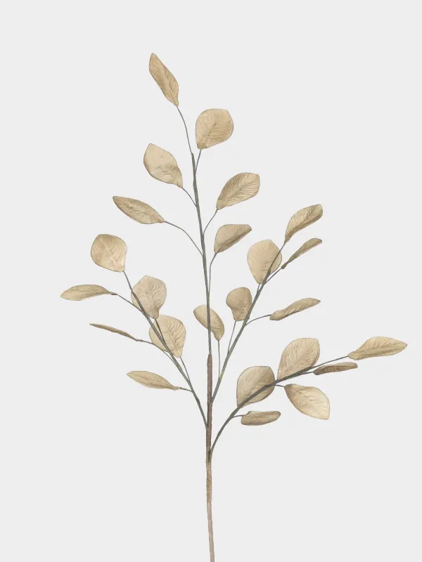 Сәндік бұтақ, 1,1 м, пластик/қағаз, Жапырақтар, Broadleaf decor, image-1