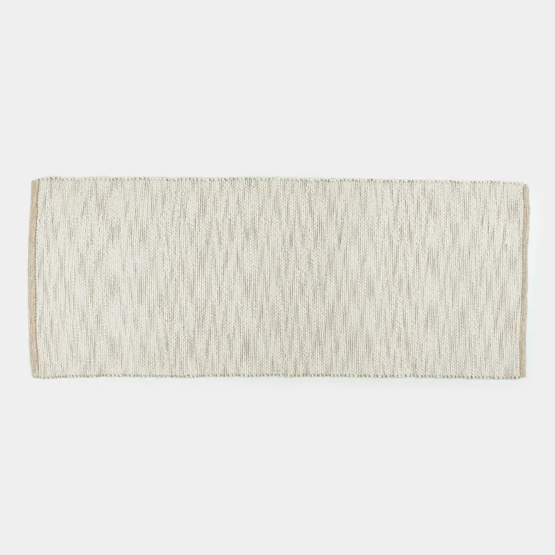 Кілем, 80х200 см, полиэстер/джут/мақта, сарғылт-қоңыр-сүт түстес, Vincent, image-0