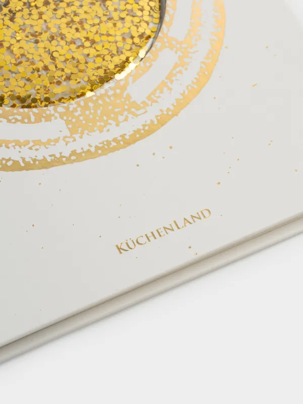 Жазбаға арналған блокнот, 16х20 см, 70 л, сақиналы, аспасы бар, экрю, Таға, Stationery gold, image-2