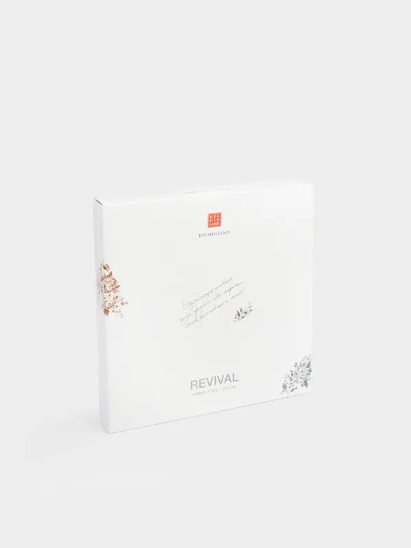 Тарелка обеденная, 27 см, фарфор, Revival, image-5