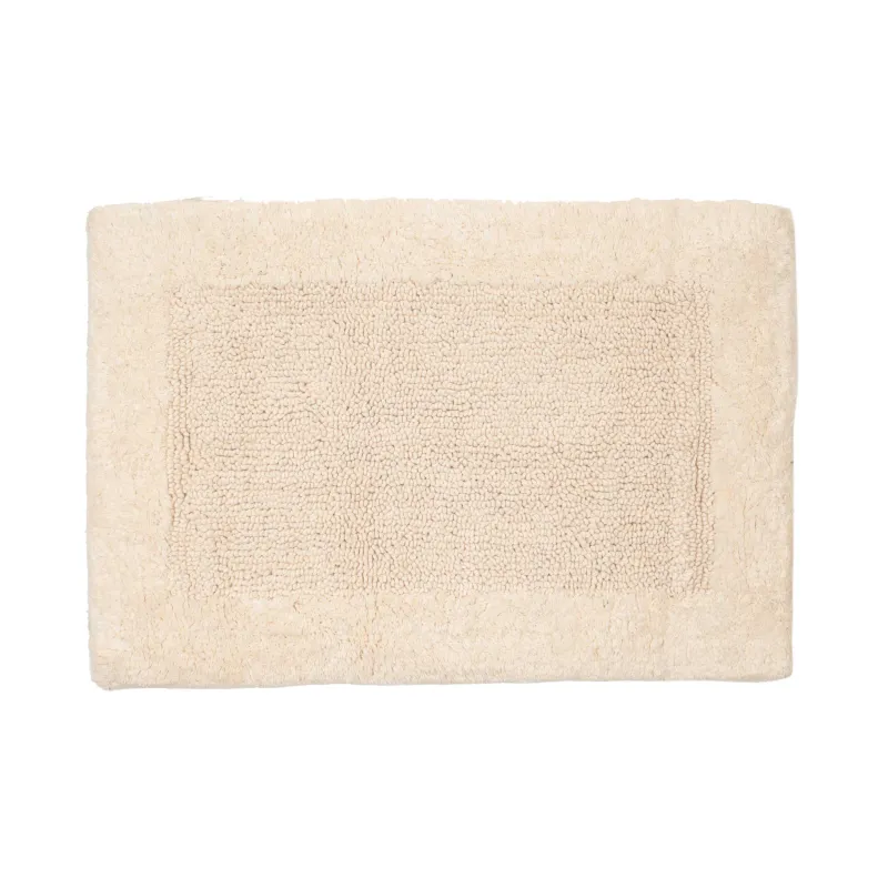 Коврик для ванной комнаты, 40x60/50x80 см, 2 шт, противоскользящий, хлопок, молочный, Metric, image-3