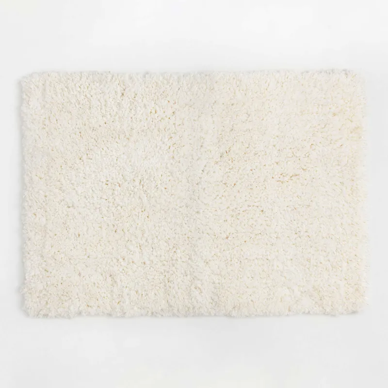 Коврик, 60x90 см, противоскользящий, полиэстер/хлопок, золотисто-бежевый, Spark