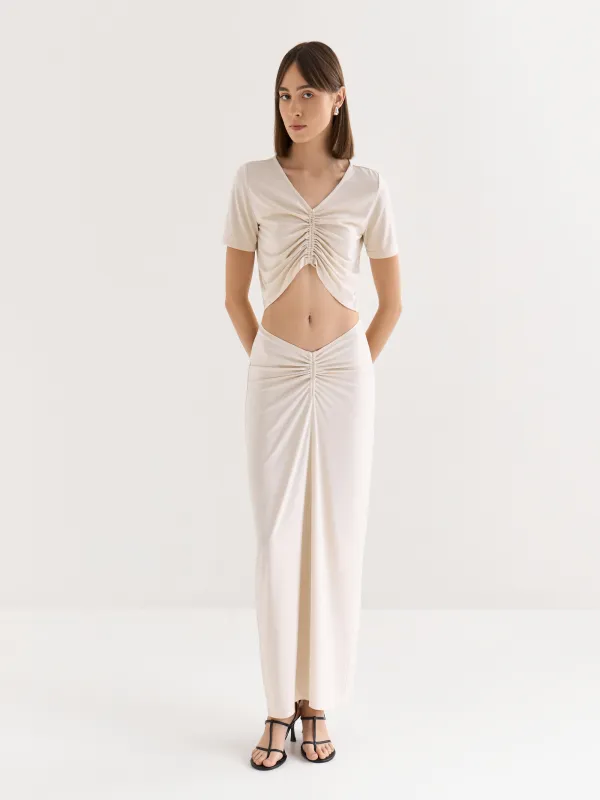 Кроп-топ со сборкой, Ametina, image-1