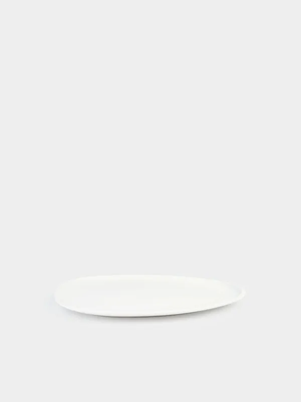 Тарелка обеденная, 27х25 см, фарфор P, белая, Synergy, image-2