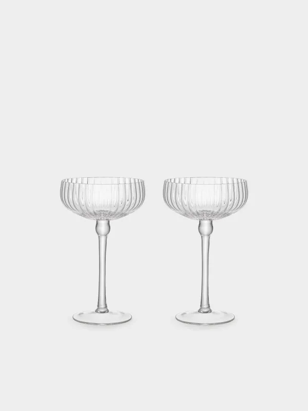 Шампан бокалы, 300 мл, 2 дана, шыны, Blossom R, image-0