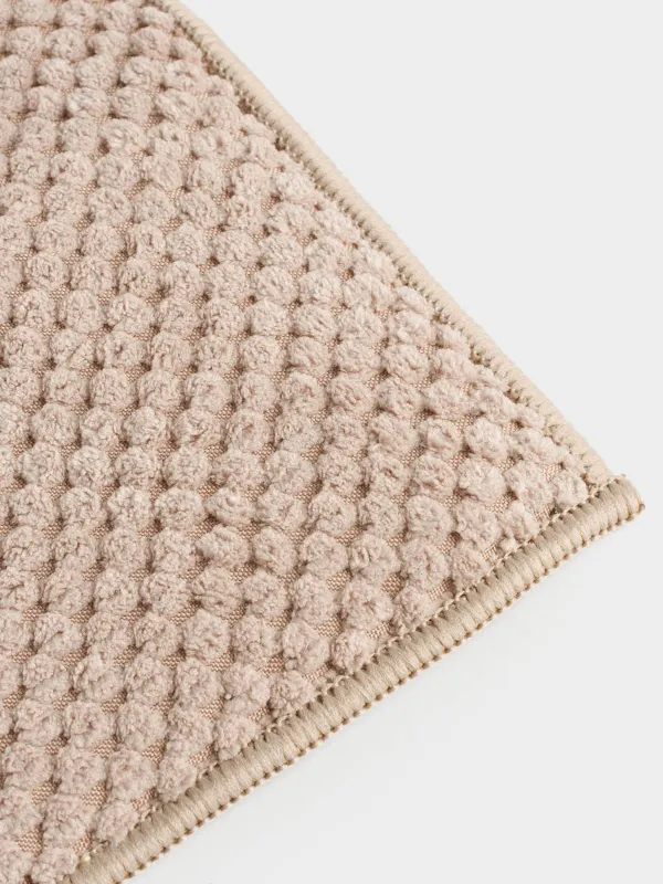 Коврик для сушки посуды, 30х38 см, микрофибра, бежевый, Clean, image-1