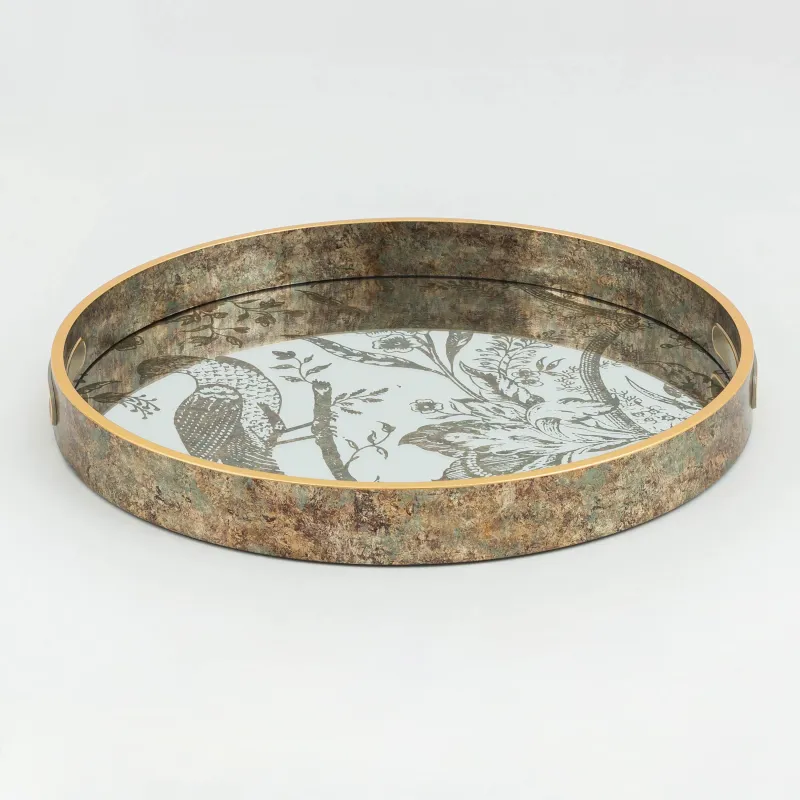 Науа, 36 см, пластик/шыны, дөңгелек, айна, Құс, Bluebird