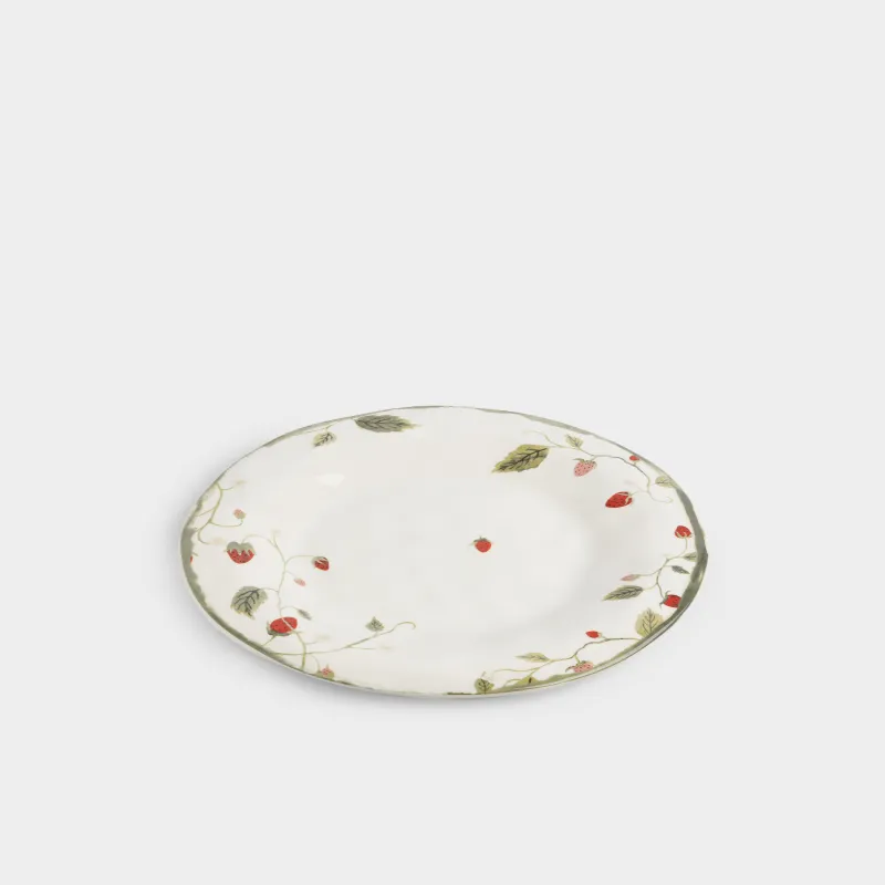 Тарелка обеденная, 28 см, Земляника, Strawberry crumple, image-3