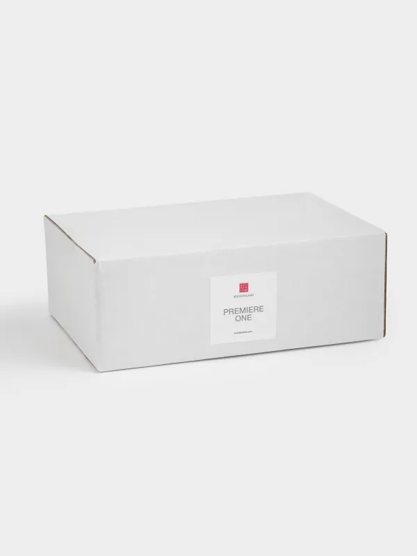 Зергерлік қорап, 20х15 см, айна, ағаш / жасанды былғары, сұр, Premiere one, image-4