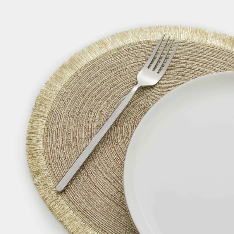 Аспаптарға арналған майлық, 30х45 см, жиегі бар, полиэстер, сопақ, алтын, Rotary shine, image-3