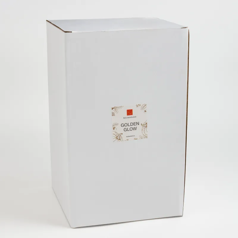 Ваза для цветов, 25 см, с ручкой, в крапинку, Кувшин, Golden glow, image-4