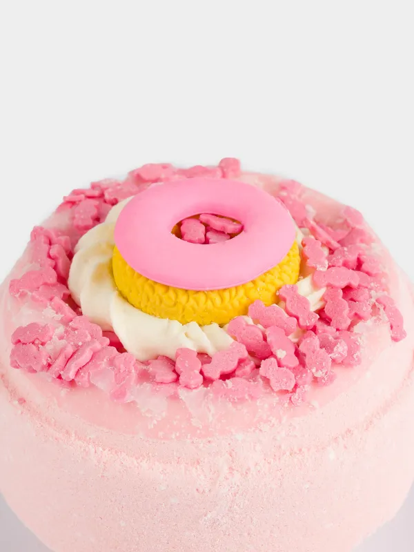 Бомбочка для ванны, с игрушкой, Клубничный йогурт, Food spa, image-2