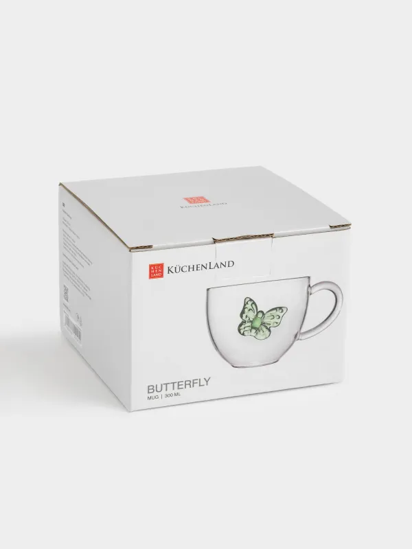 Кружка, 300 мл, Бабочка, Butterfly, image-4