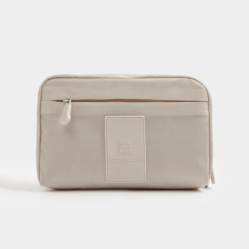 Косметикалық сөмке, 20х12 см, полиэстер, сарғылт, Easy Travel