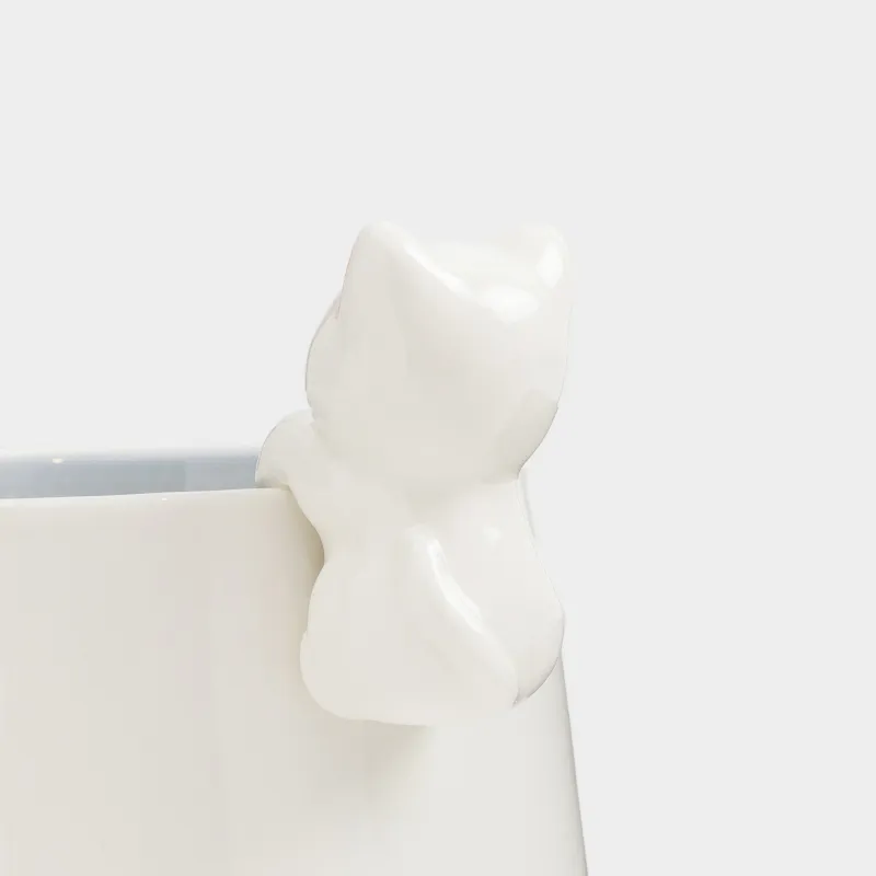 Үйірме, балалар, 360 мл, фарфор Р, ақ және сұр, Марғау, Friend, image-4